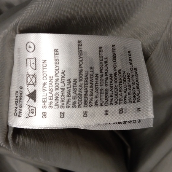 H&M Sage Colored, Sleeveless, Zip Back  Dress - Picture 10 of 12